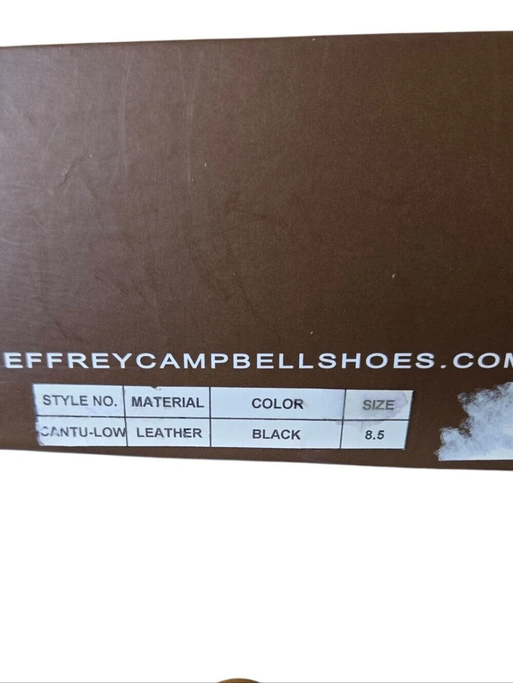Jeffrey Campbell Cantu-Low Black Leather Cage Heel Booties Size 8.5 🔥